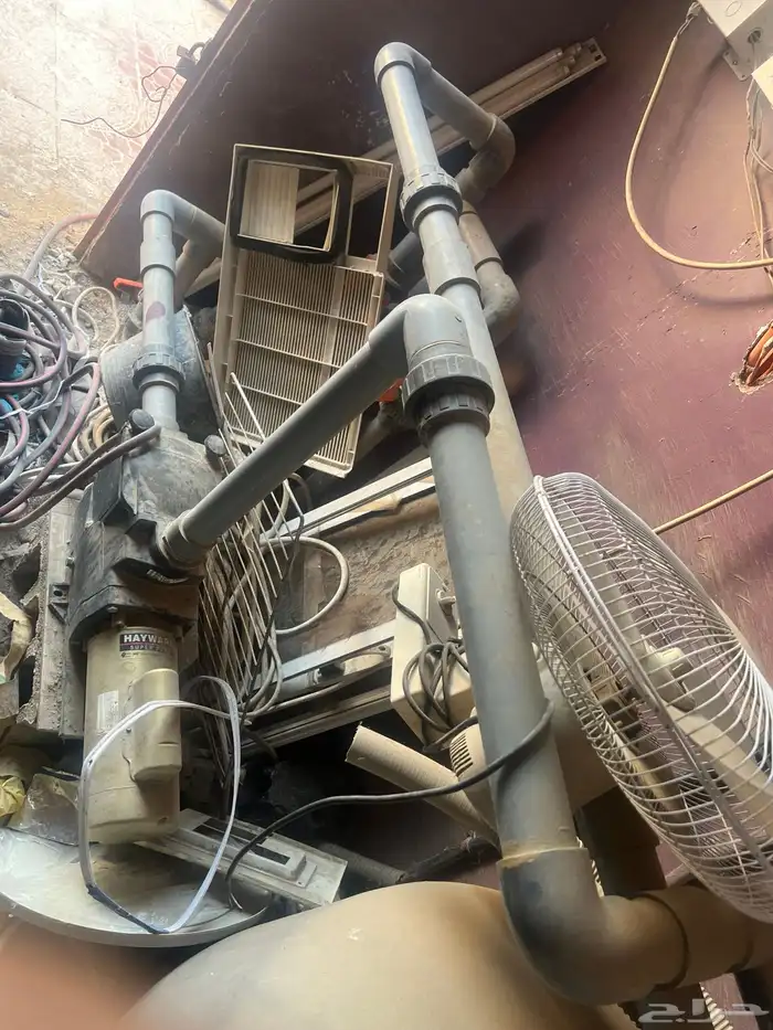 فلتر نظيف ماطور مسبح 1