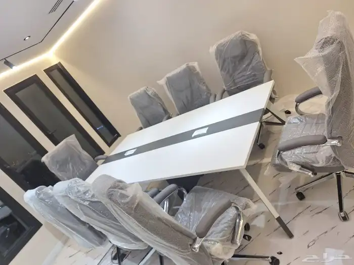 جديد مودرن اثاث المكتبي طقم مكتب مدير فخم مكاتب اداريه 15