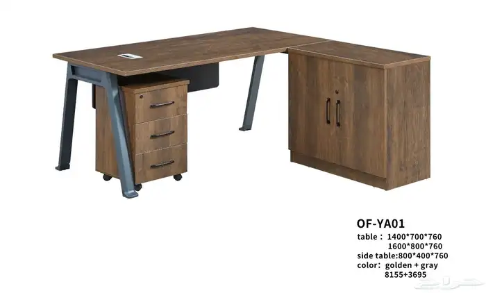 جديد مودرن اثاث المكتبي طقم مكتب مدير فخم مكاتب اداريه 27