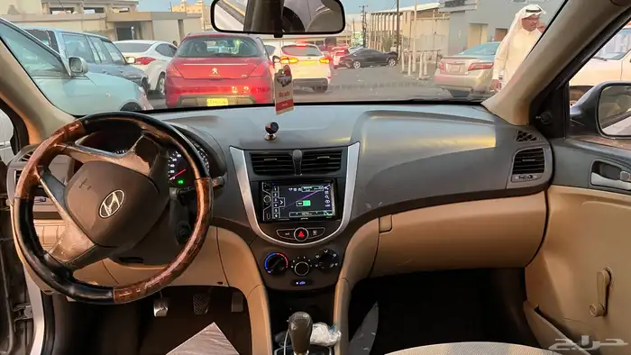 اكسنت قير عادي 2012 مجدد مفحوص 4