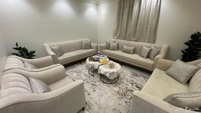 كنب تركي   خمسه قطع   استخدام اقل من سنه .. 3