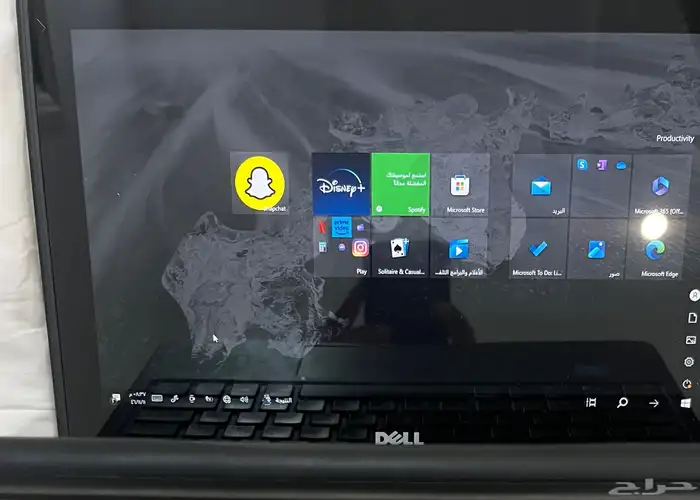 لابتوب DELL بشاشه لمس تاتش 3