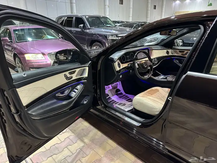 مرسيدس S500 موديل 2015 فل كامل نظيف 16