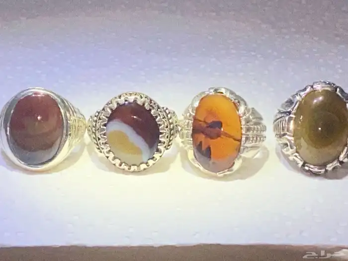 خواتم عقيق مصوره 1