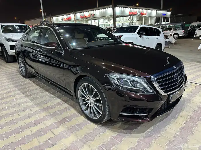 مرسيدس S500 موديل 2015 فل كامل نظيف 2