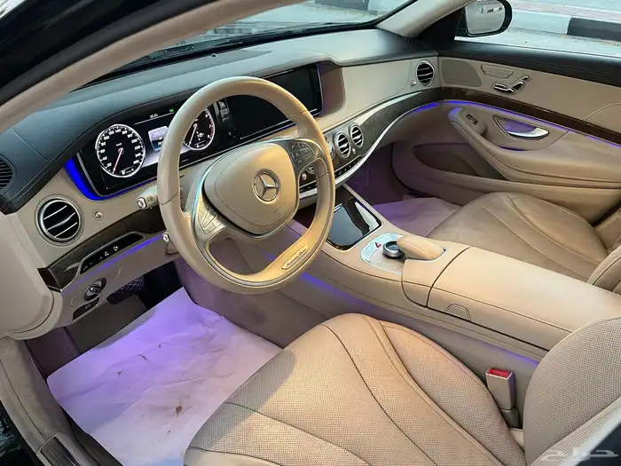 مرسيدس ( S400 ) الموديل 2015 بدي وكاله نظيف 36