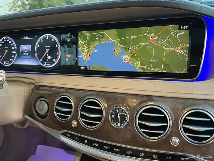 مرسيدس ( S400 ) الموديل 2015 بدي وكاله نظيف 27