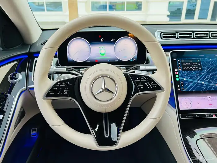 مرسيدس S580 2022 قمة النظافة بحالة الوكالة 29