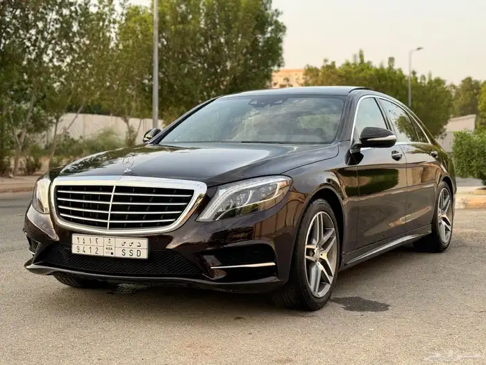 مرسيدس S400 جفالي 2016 قمة النظافة 8