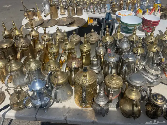 دلال براريد صحون قديمه مباخر قديم قدور نحاس وضغط 0