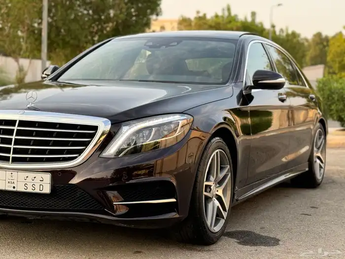 مرسيدس S400 جفالي 2016 قمة النظافة 12
