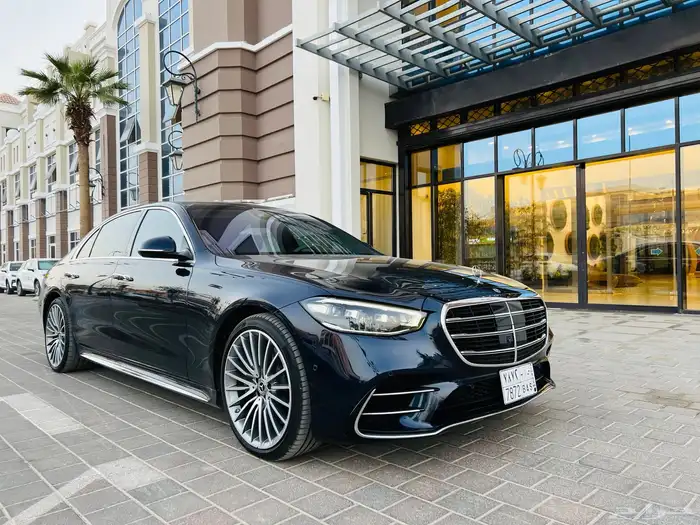 مرسيدس S580 2022 قمة النظافة بحالة الوكالة 22