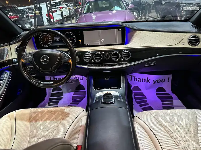 مرسيدس S500 موديل 2015 فل كامل نظيف 21
