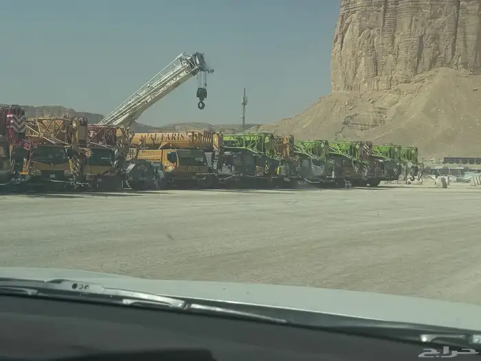 متوفر كرينات للايجار اليومي والشهري 0