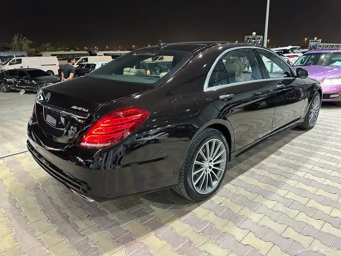 مرسيدس S500 موديل 2015 فل كامل نظيف 26