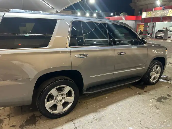 تاهو 2019 مطور سعودي بدون دبل مشروط اللون صخري الجميح 1