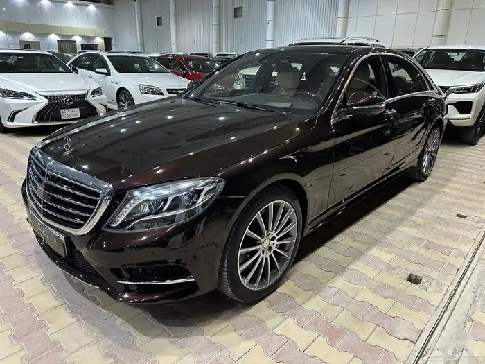 مرسيدس S500 موديل 2015 فل كامل نظيف 1
