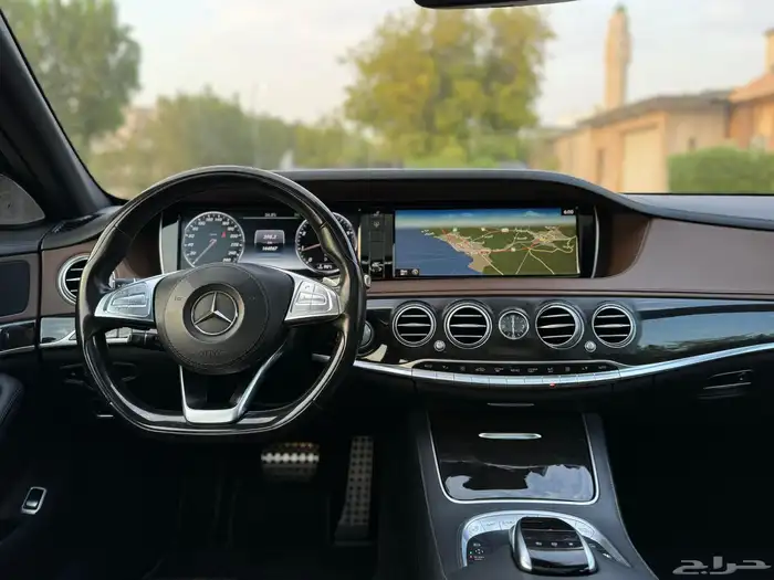 مرسيدس S400 جفالي 2016 قمة النظافة 17