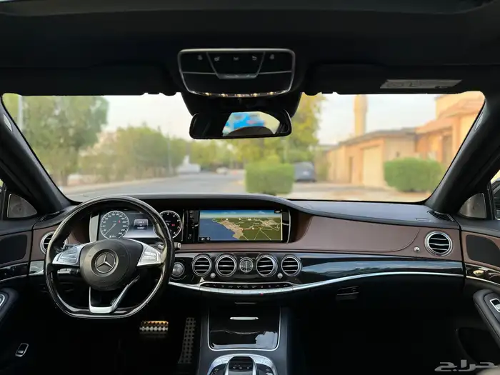 مرسيدس S400 جفالي 2016 قمة النظافة 42