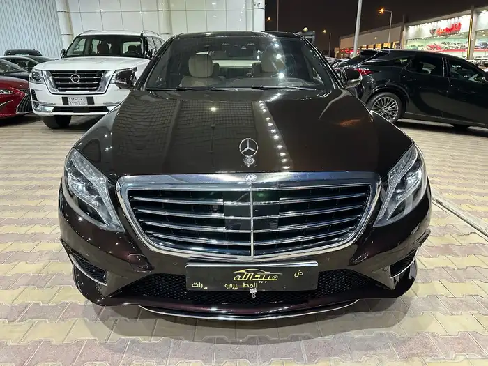 مرسيدس S500 موديل 2015 فل كامل نظيف 0