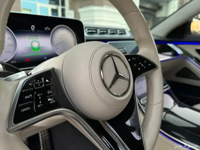 مرسيدس S580 2022 قمة النظافة بحالة الوكالة 37