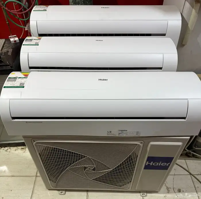 مكيف اسبيلت شركة هاير استخدام 4شهرsplit ac hair forsale 0