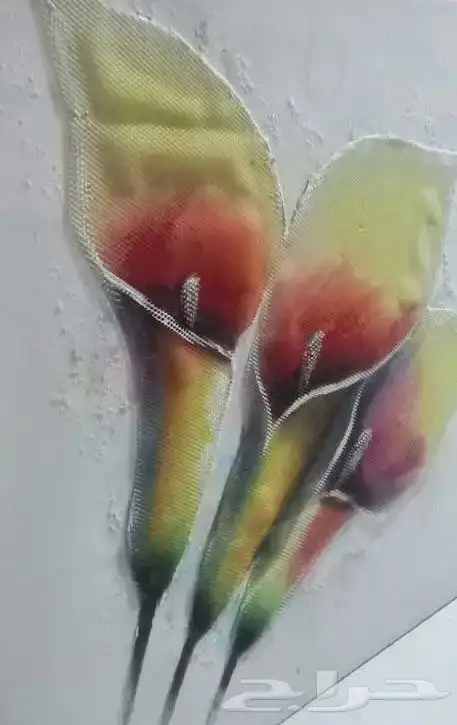لوحة فنية زهور 1