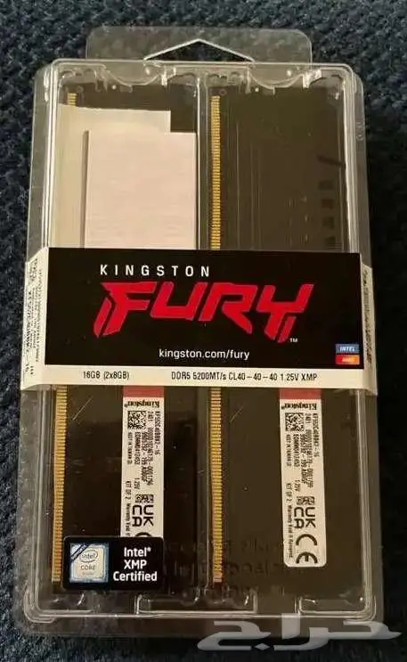 رامات 16GB (DDR5 و DDR4) أصلية وسعر قابل للتفاوض 0