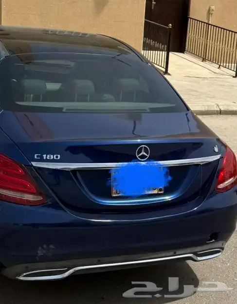 مرسيدس C180 موديل 2017 نظيف للبيع او البدل 2