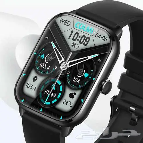 ساعة ذكية COLMI C61   شاشة HD  مكالمات بلوتوث  مقاومة للماء 2
