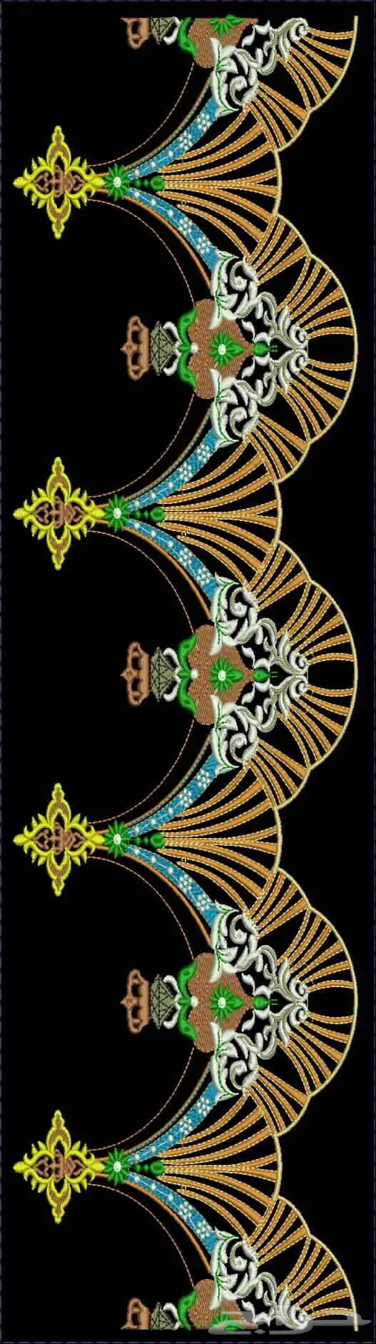 مصمم تطريز طقم بيبي 44