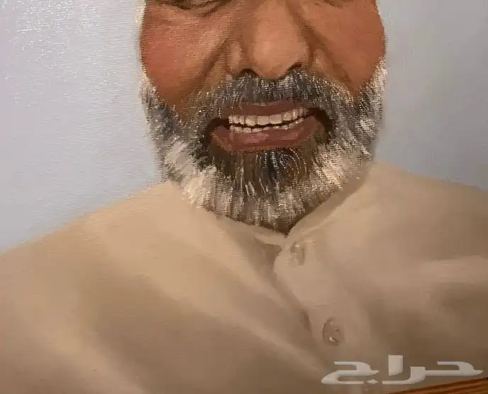رسم الصور القديمة بدقة وجودة عالية باستخدام الالوان الزيتية 1