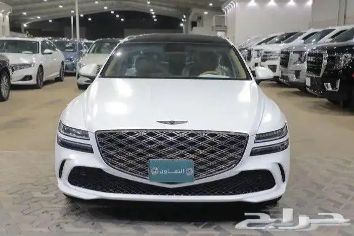 جينيسس G80 بريستيج بانوراما جلد اربعة سلندر موديل 2025 2