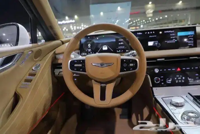 جينيسس G80 بريستيج بانوراما جلد اربعة سلندر موديل 2025 9