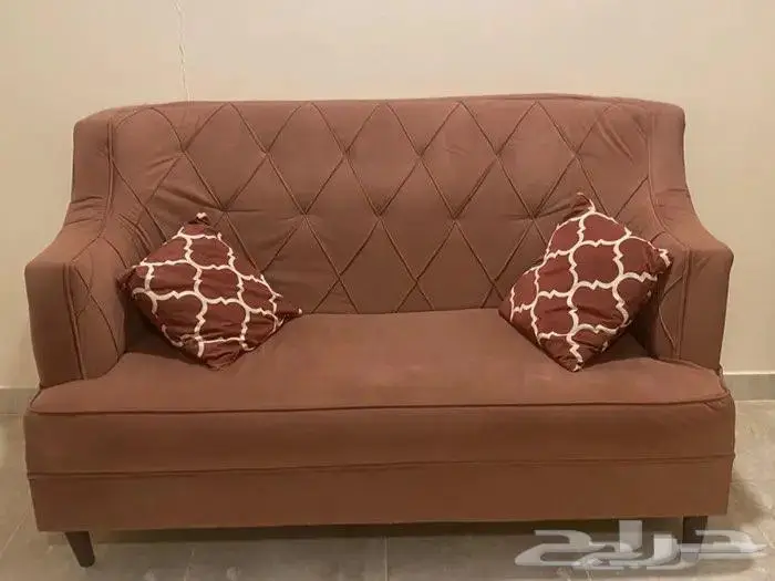 طقمين كنب للبيع مع فرشه 0
