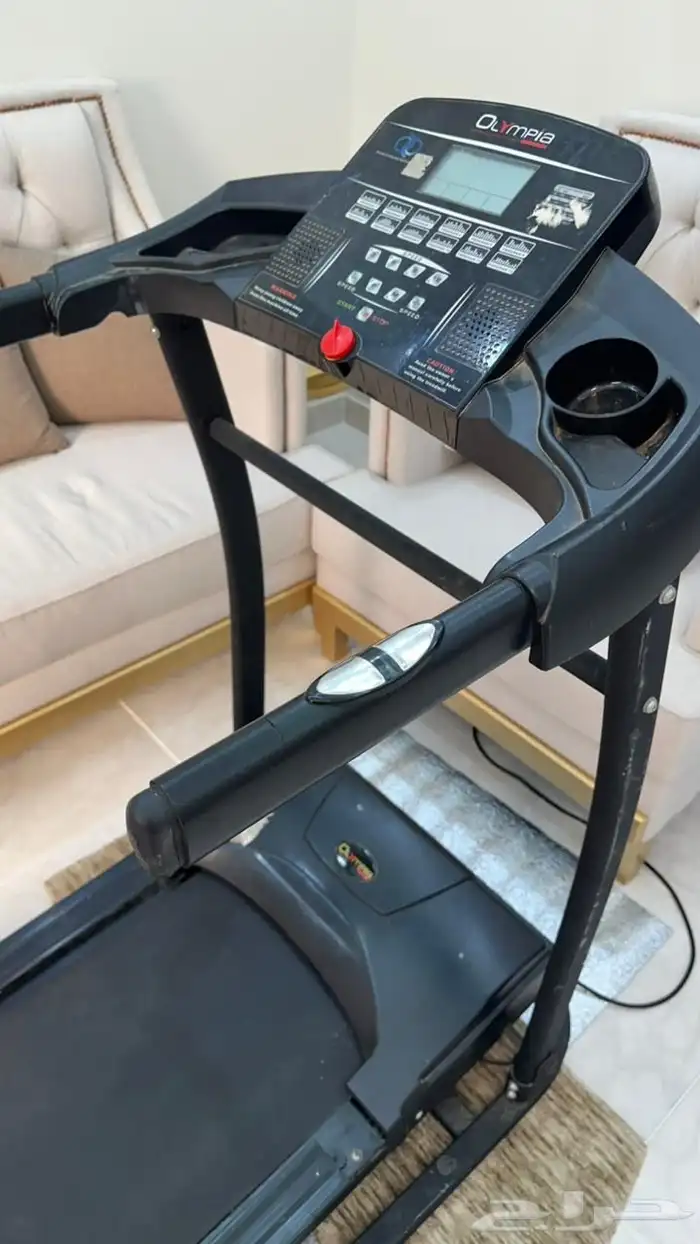سير كهربائي بحالة جيده يتحمل حتى وزن 150 كجم والبيع سمح 1
