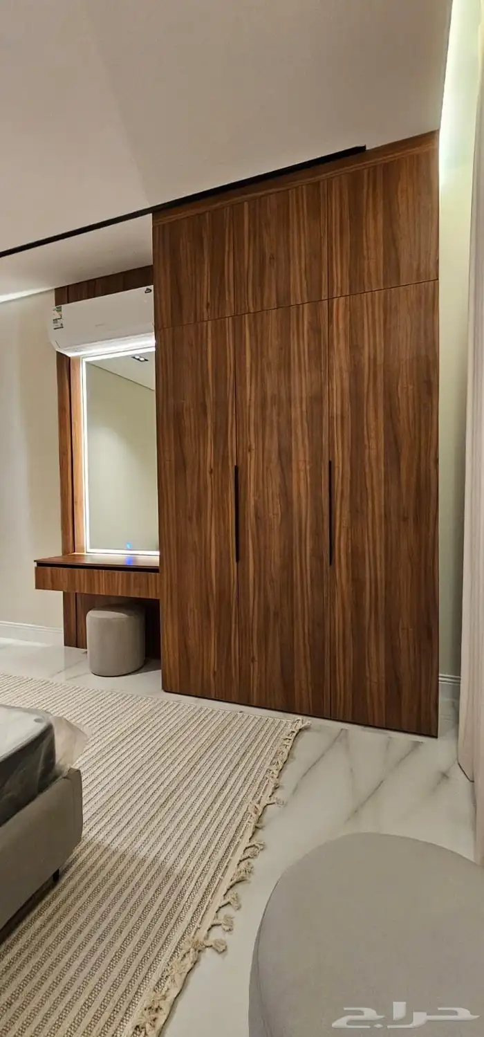 كنب ستاير غرف نوم مراتب تفصيل جميع الاخشاب مودرن 3