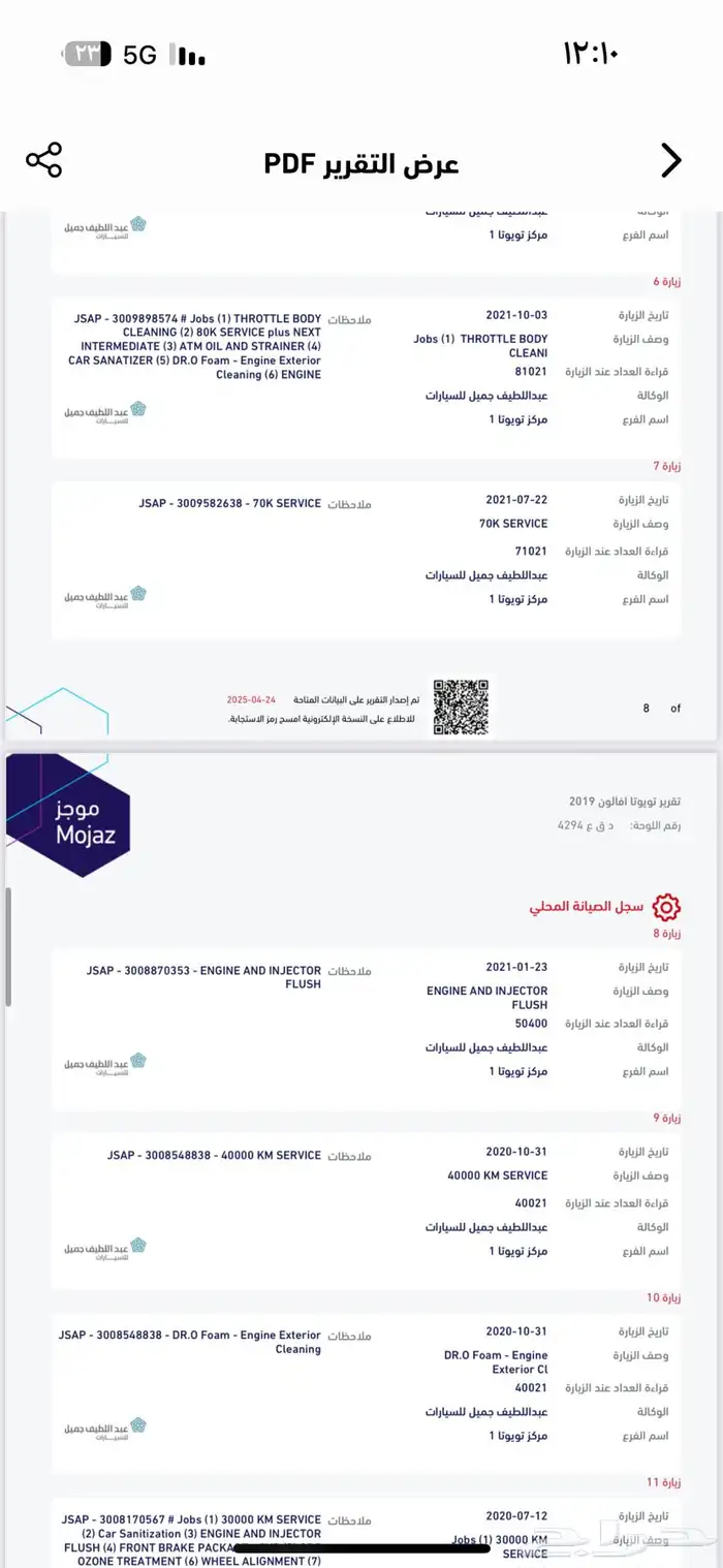 افالون 2019 ستاندر 15