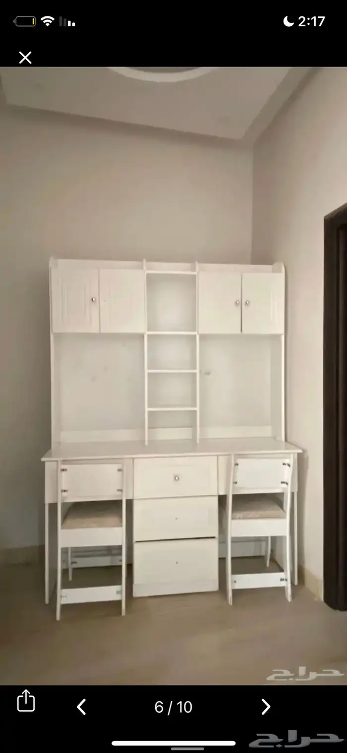 مكتب   طاولة ابيض 4