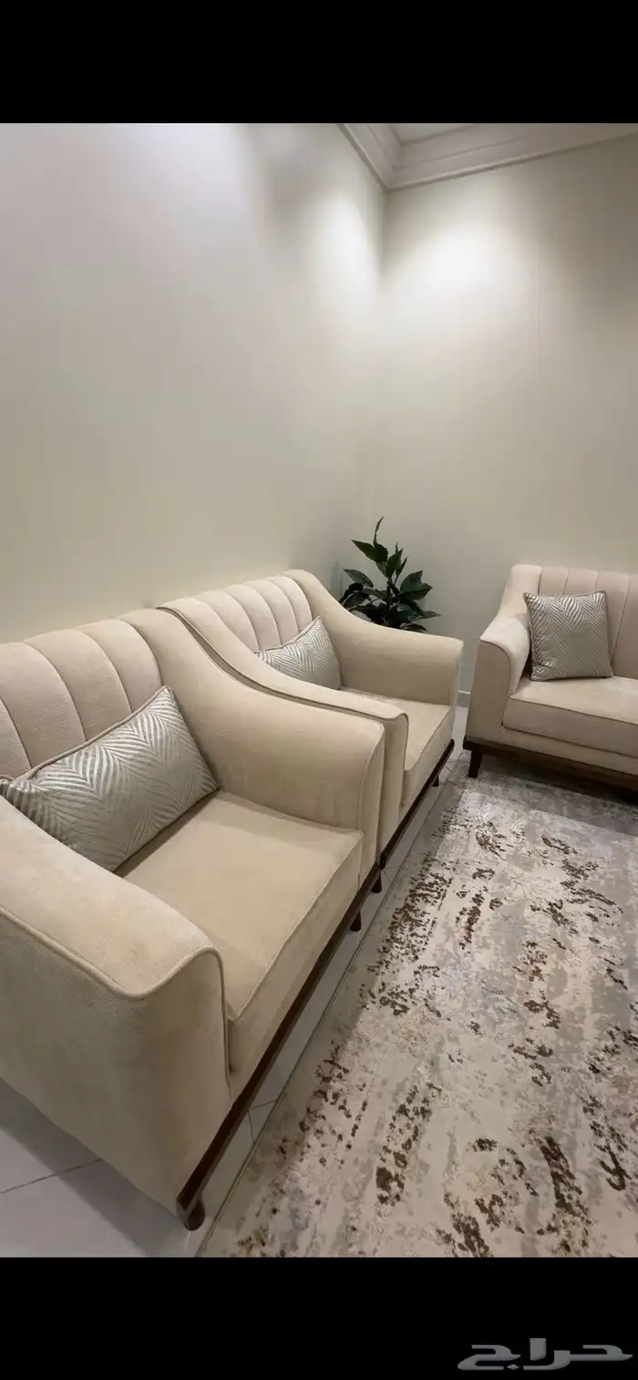 كنب تركي   خمسه قطع   استخدام اقل من سنه .. 2