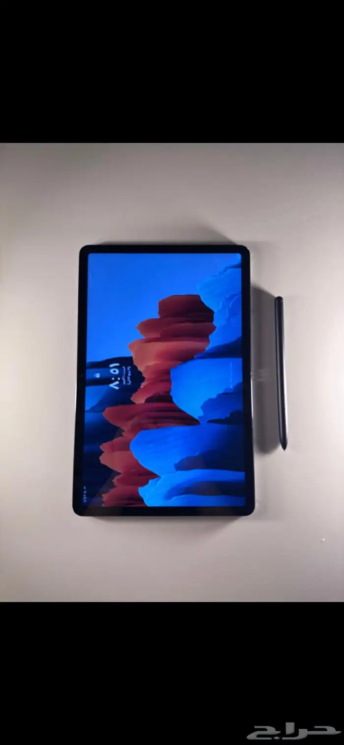 جهاز Galaxy Tab S7 - لون أزرق غامق - نظيف جد ا 3
