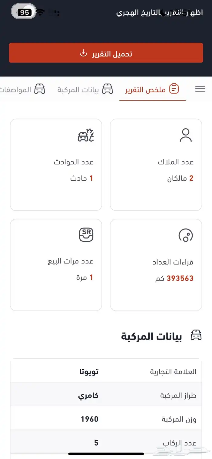 كامري 2010 ثاني مالك 13