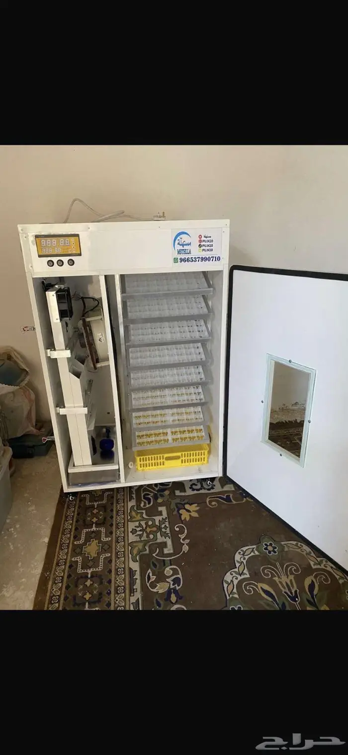 فقاسة للبيع 704 بيضة 1