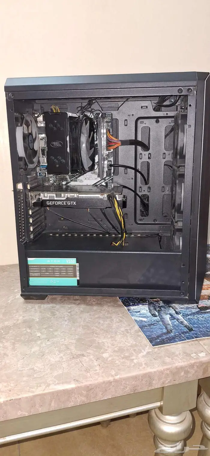 بيسي قيمنق مع ماوس وكيبورد PC Gaming 5