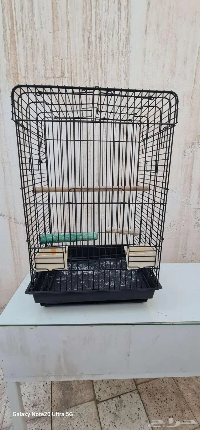 للبيع قفص حجم وسط مع مجثم 0