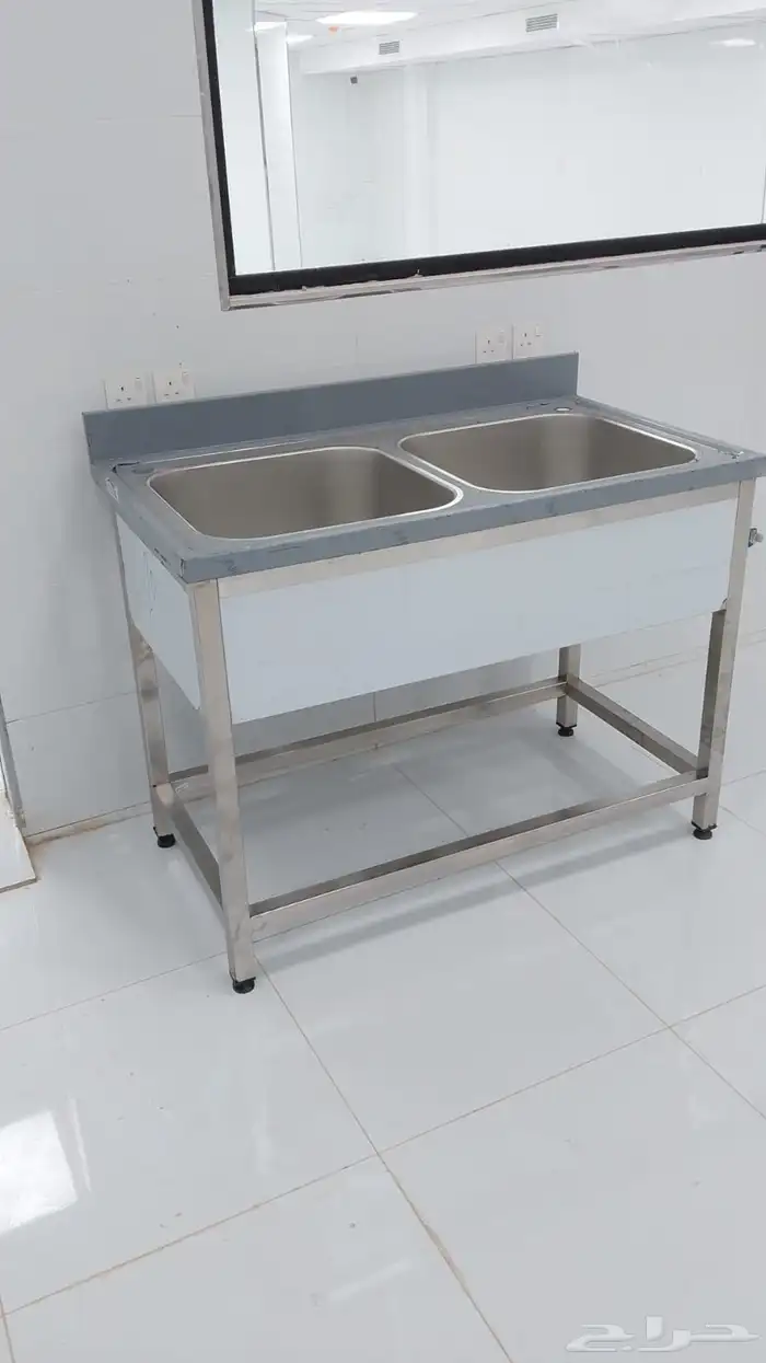 مجلى ستيل حوض مغسلة معدات ستيل تجهيز مطاعم 1