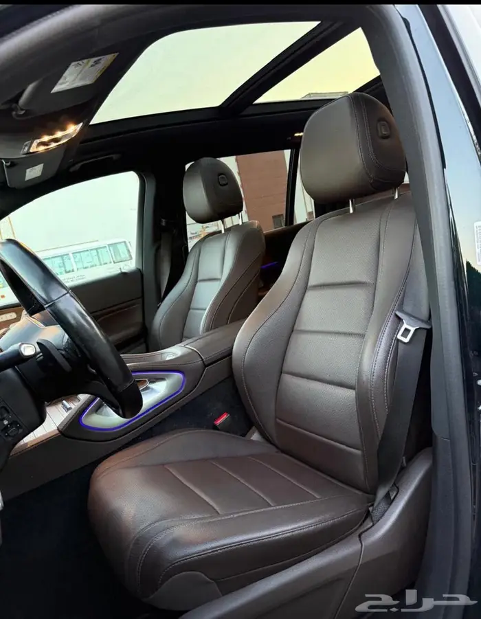 مرسيدس GLS 450 معدل مايباخ GLS 600 2021لون أخضر داخليه 15