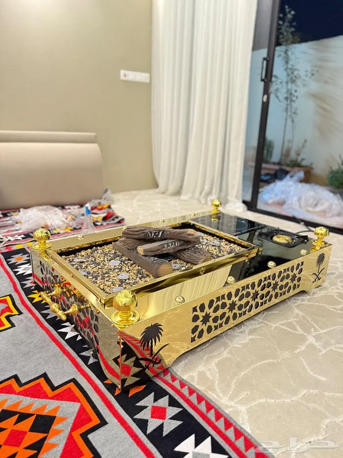 شبه ملكيه موقد نار وجار نار بدون دخان 3