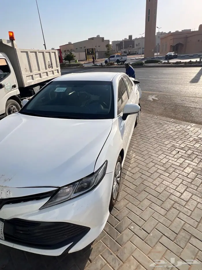 كامري مصدوم للبيع 2020 أستاندر سعودي 8 نمر 10
