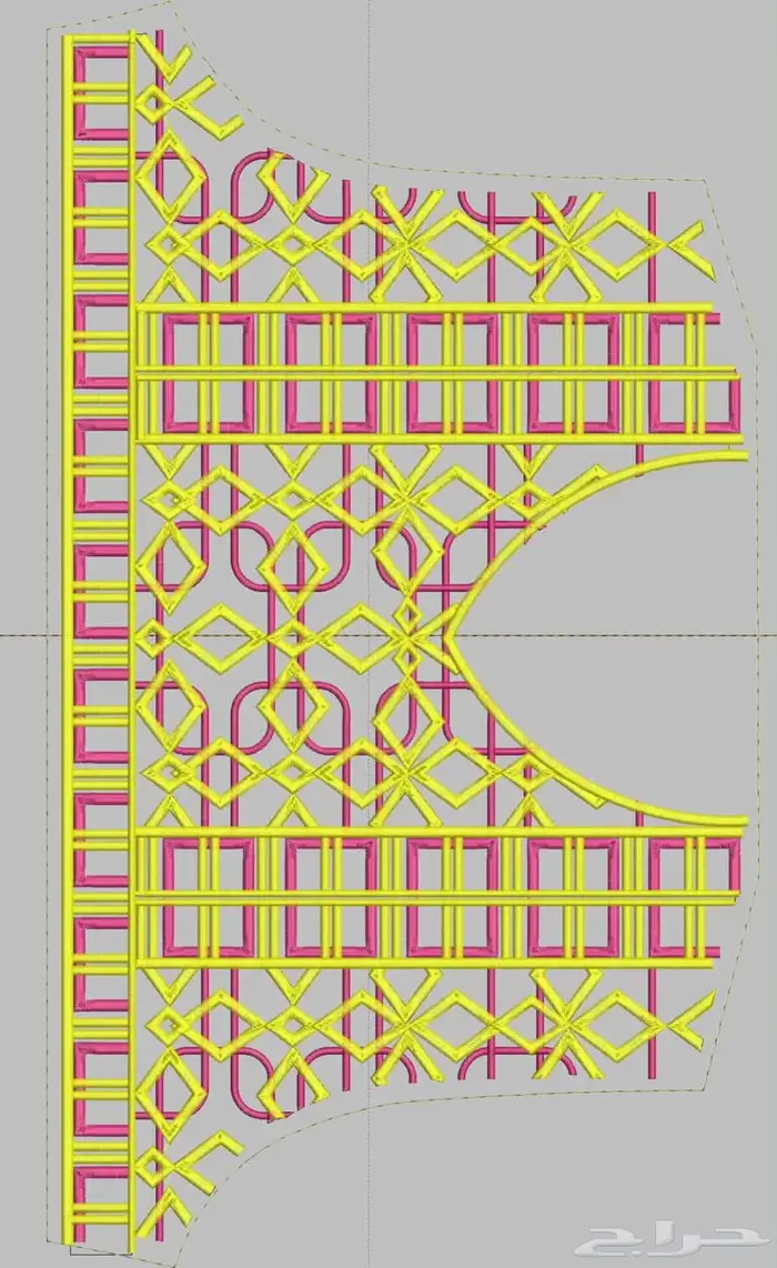 مصمم تطريز طقم بيبي 48